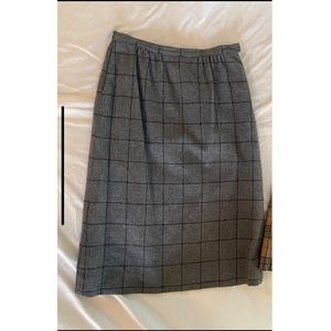 Twee 1960’s Pure Wool Skirt